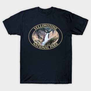 Lower Falls of Yellowstone River at Yellowstone National Park in Wyoming T-Shirt